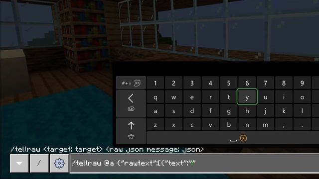 /tellraw | Minecraft Bedrock Commands A-Z смотреть онлайн