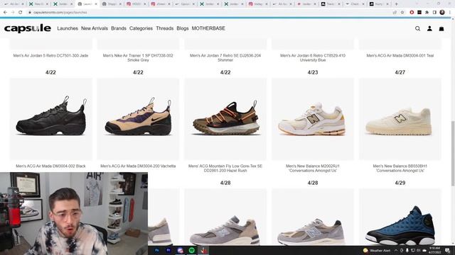 Live Cop : NIKE DUNK RESTOCK Jordan 6 'UNC' GS RESTOCK & Joe Fresh Good 550s & JD/FNL Jordan 13 EA смотреть онлайн