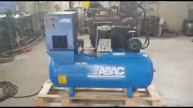 Compressore a pistoni ABAC con serbatoio 270 litri ed essiccatore prima accensione 1 смотреть онлайн