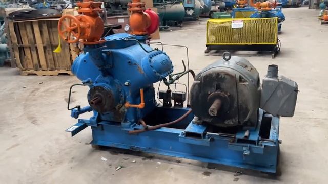 Genemco- Vilter 6-Cylinder Reciprocating Compressor Package ( 1-60 HP, 208-220/440 V, Belt Driven) смотреть онлайн