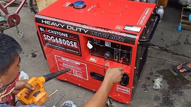 SDG 6800SE Blackstone Portable Diesel Generator смотреть онлайн