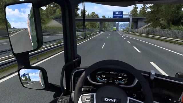 Prague (CZ) to Nuremberg (D) - Euro Truck Simulator 2 with Xbox Controller смотреть онлайн