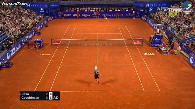 Guido Pella vs. Marco Cecchinato | Final Umag 2018 смотреть онлайн