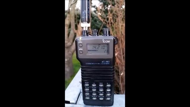 Icom IC R1 SSB demo 3 смотреть онлайн