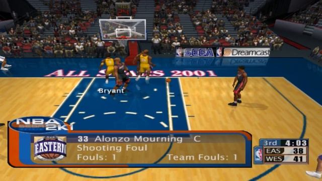 NBA 2K1 (Sega Dreamcast) 1080P 60FPS смотреть онлайн