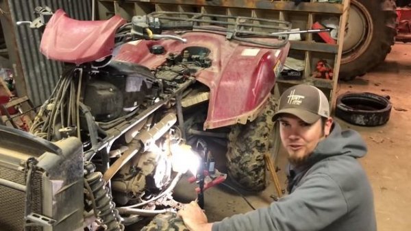 Stator Removal on a Kawasaki Brute Force 750