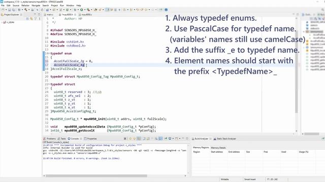 Embedded C Programming Style 06 Перечисления смотреть онлайн