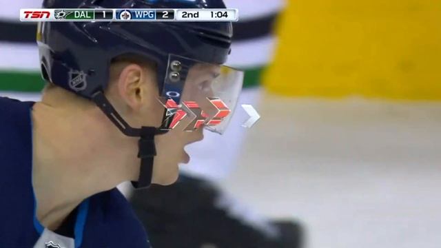 Patrik Laine 0+1 vs Dallas смотреть онлайн