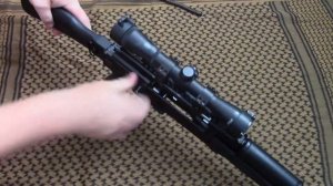 Трубчатое цевье от HitFactor на карабине Сайга 5,45