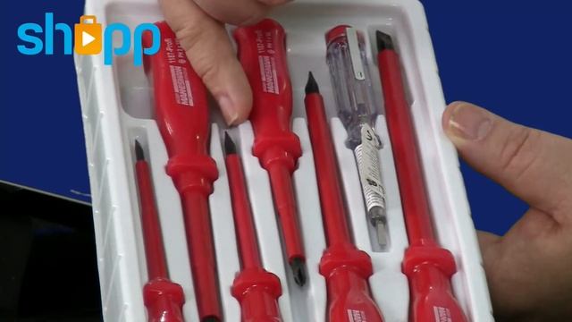Brüder Mannesmann 1187/PROFI Greenline VDE electroschroevendraaierset demonstratie video смотреть онлайн