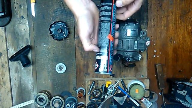 How to repair the clutch of the Denso A / C compressor audi vw skoda seat do it yourself broken clu смотреть онлайн