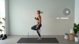 День #1 HiiT тренировка домашняя от #growingannanas. Сложный уровень.