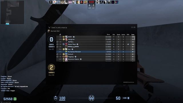 CS2 Zombie Escape Testing ze_arctic_escape On Mapeadores Server смотреть онлайн