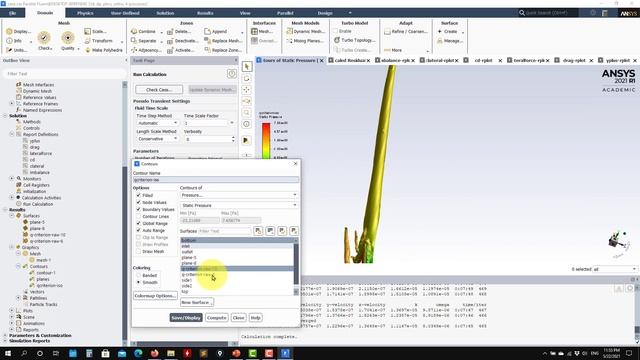 Tutorial 12 - Part 2 - Study of the influence of curvature correction - Vortex generator -Tip vorte смотреть онлайн