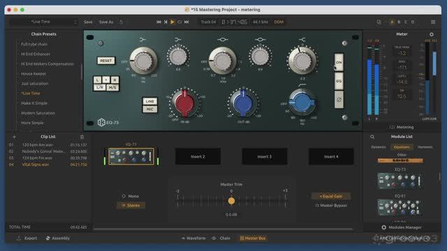 16. Master Bus Window