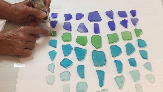 HOW TO MAKE - FAUX SEA GLASS MOBILE - & WIND CHIME смотреть онлайн