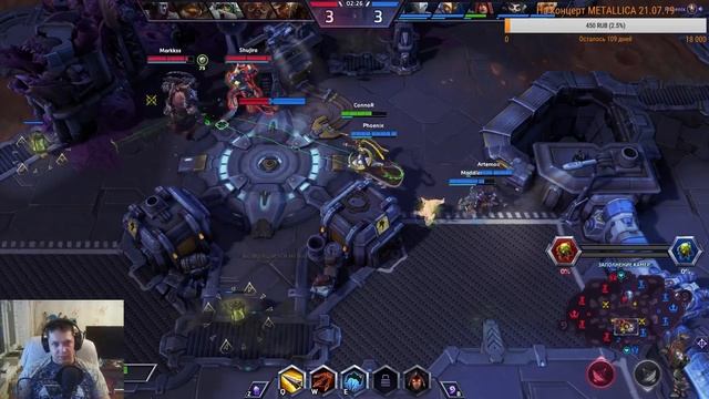 Гоняем в вечерний Heroes of the Storm смотреть онлайн
