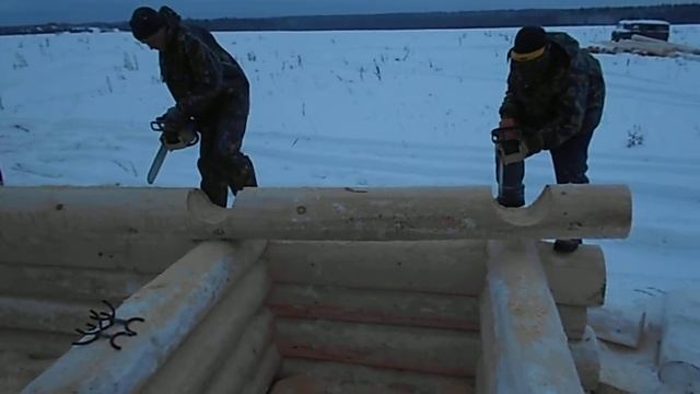 Рубка сруба смотреть онлайн