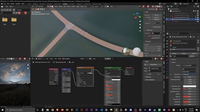Roadscape V2.0 UPDATE! Geonode Road Generator for Blender (Main Tutorial) смотреть онлайн