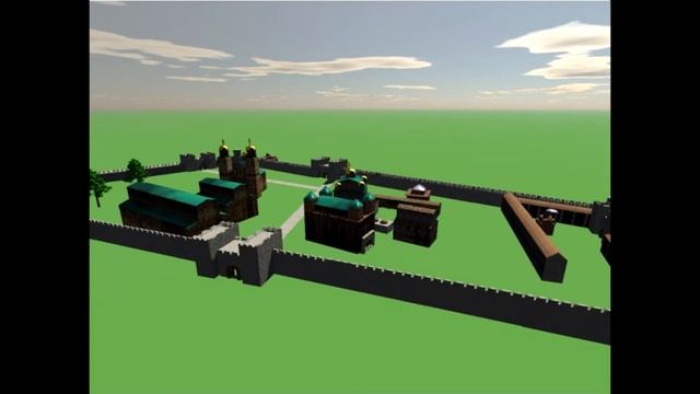 Велики Преслав 3D реконструкция смотреть онлайн