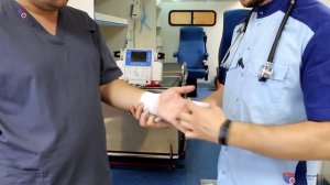 Повязка на палец и повязка рыцарская перчатка