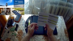 ⚡Складная солнечная панель⛅ для рыбаков и туристов.