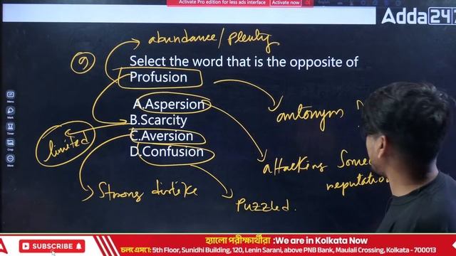 WBCS 2024 | ANTONYMS In Bengali | WBCS English Preparation By Louis Sir | Part 2