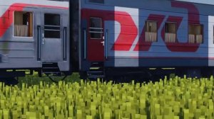 ЭП2К С ПАСС ПОЕЗДОМ В МАЙНКРАФТ НА КАРТЕ Den nik047