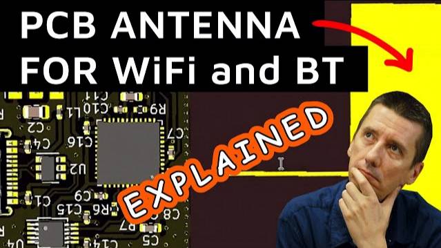 Designing a PCB patch antenna for WiFi and Bluetooth | KiCad | Philip Salmony смотреть онлайн