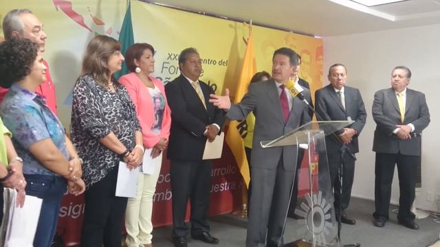 Discurso de Carlos Navarrete - Conf. de Prensa смотреть онлайн