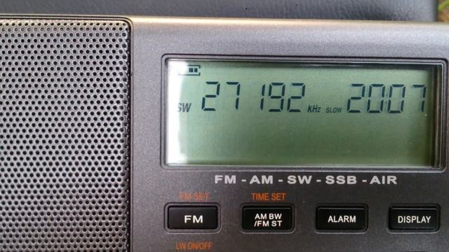 XHDATA D-808, 27MHz, радиолюбители.