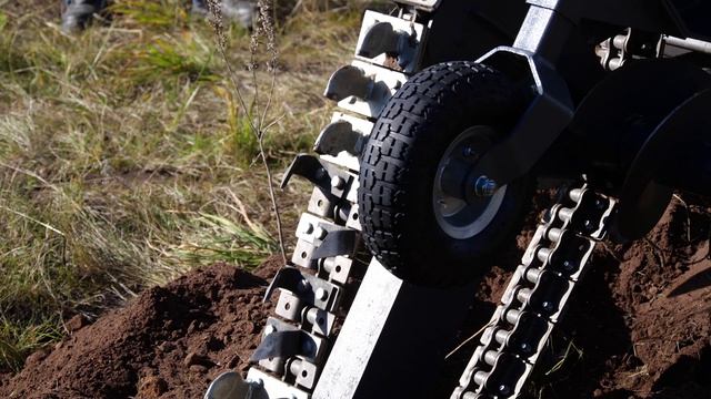 Навесное оборудование Бара (траншеекопатель) для мини-погрузчика FRONTMEN. Отзыв клиента смотреть онлайн