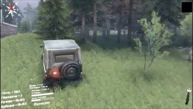 Грязевые ванны - Spintires смотреть онлайн