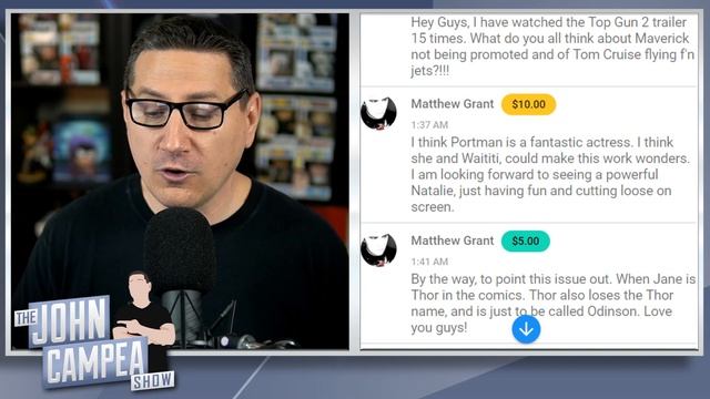 Jeff Goldblum Teases Thor 4 Return of Grandmaster - The John Campea Show смотреть онлайн