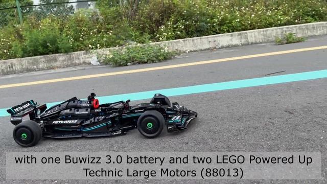 Full RC Mod Motorize LEGO Technic 42171 Mercedes-AMG F1 With POWERED UP Motors!! #legotechnic  #f1