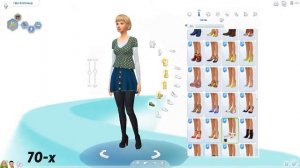 The Sims 4: Создание персонажа || CHALLENGE - Сим в стиле 70-х годов