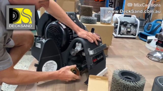Fitting DeckSand Brush to 8” Floorcrafter смотреть онлайн