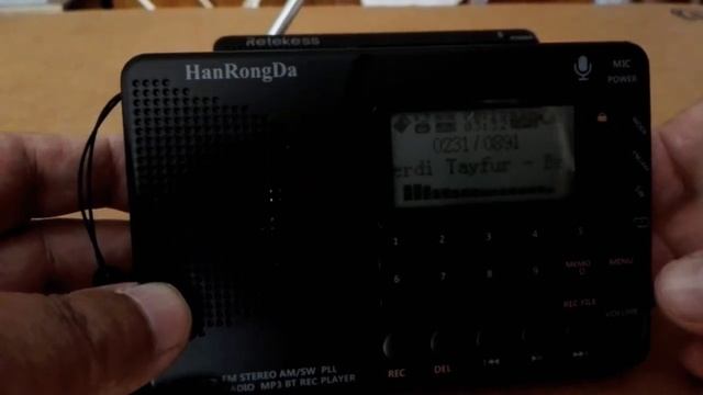 RETEKESS V-115 Ve HangRongDa K-603 MP3 ÇALAR SES Performansı Karşılaştırma Ve Inceleme (Rapor Altta