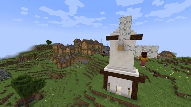 Мельница в Minecraft с модом Create: делаем красивый и функциональный декор смотреть онлайн