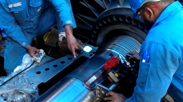 Westinghouse Gas Turbine Rotor Shaft Machining