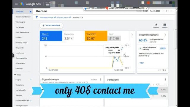 Private USA Google Adwords 350$ Threshold Trick 2020 🔥FOR 40$ ONLY🔥