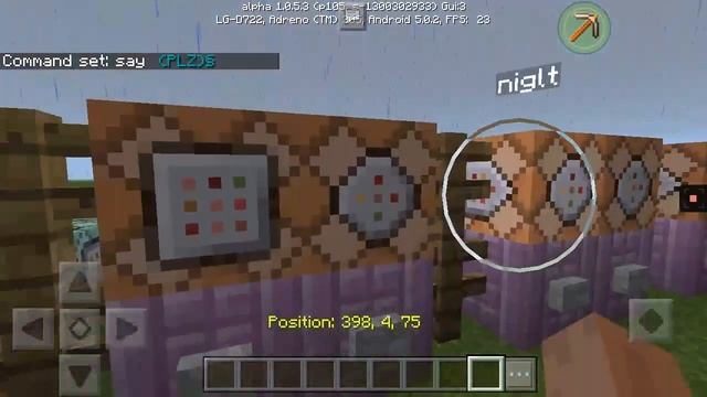 Minecraft PE how to use command block смотреть онлайн