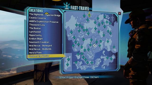 Borderlands 2: all Exit only fast travels unlocked смотреть онлайн