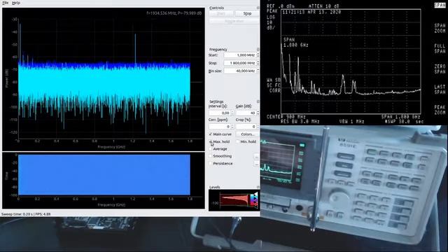 Episode 3: HackRF as Spectrum Analyzer (flatness response) смотреть онлайн
