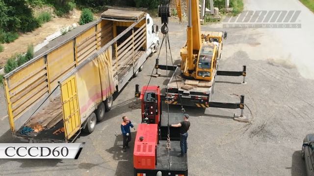 Погрузка Бокового погрузчика CCCD60 смотреть онлайн