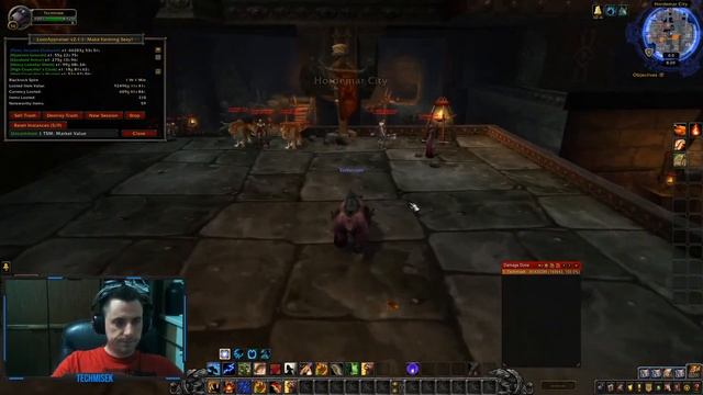 World of Warcraft - LBRS farm Druid lvl 50 смотреть онлайн