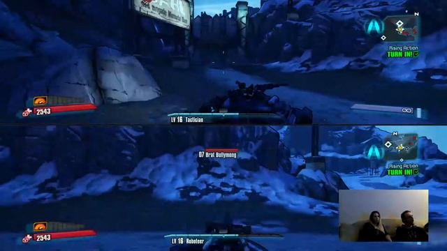 Borderlands 2 twitch stream co-op split screen playthrough смотреть онлайн
