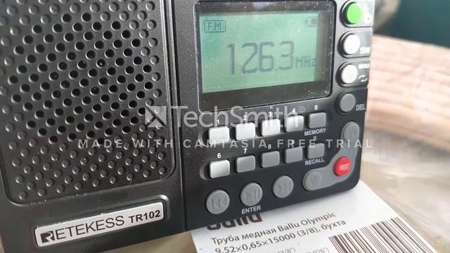 Радиоприёмник Retekess TR102 смотреть онлайн