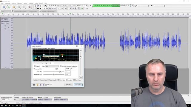 Mit Equalizer und Auto Ducking in Audacity Stimme richtig abmischen | Audio Tutorial Deutsch German смотреть онлайн