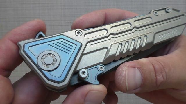 !!! Нож MAMMOTH V2 Maxace / Midnight Cat Vanadis 4 Extra SuperClean !!! смотреть онлайн